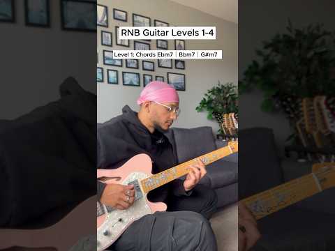 Apply these 4 steps to your RnB chord progressions #guitar #rnbguitar #rnb #music #neosoul