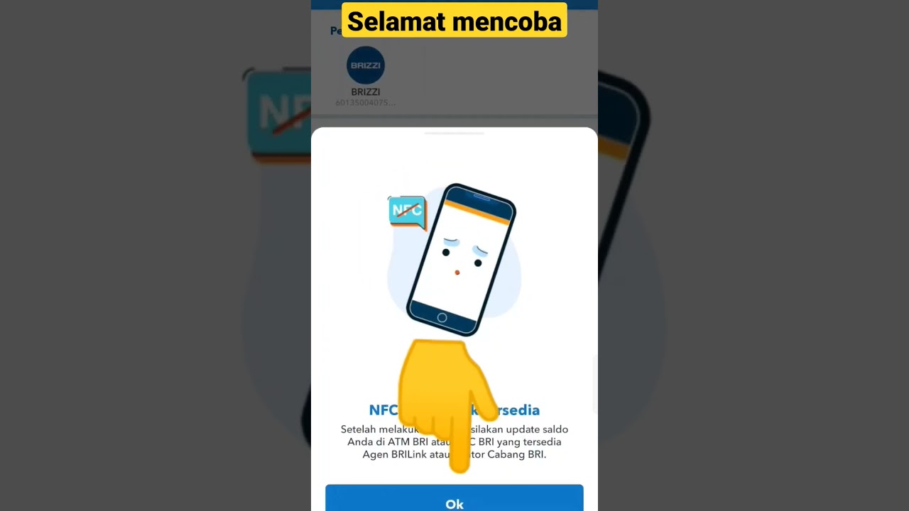 cara mengisi ulang kartu tol dari Brimo #shorts