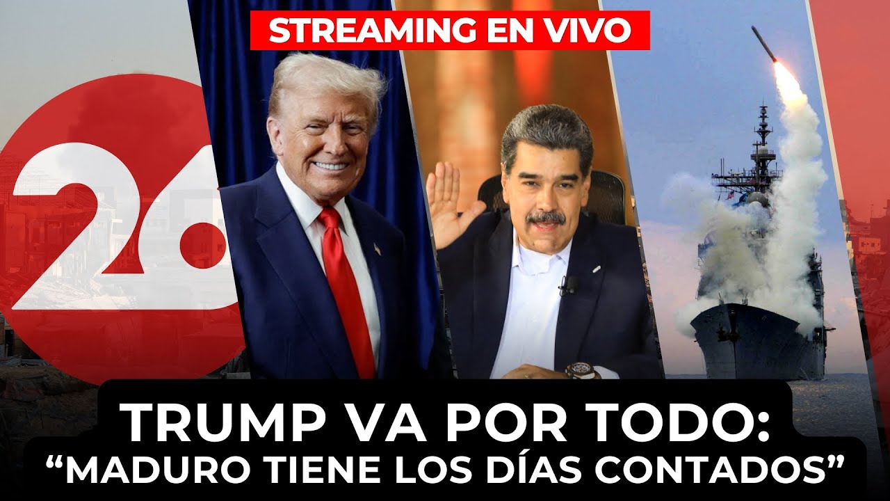 Trump: “Los días de Maduro están contados” | Canal 26 en vivo