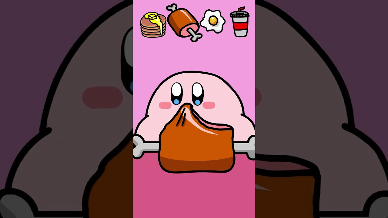 Kirby Mukbang Animation 🍽️