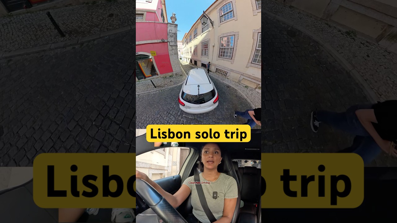 Driving Through Lisbon's Narrow Streets π