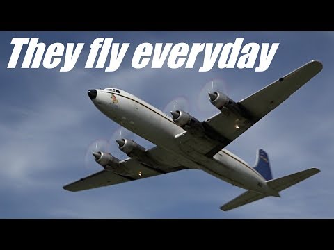 Douglas DC-6 over ALASKA