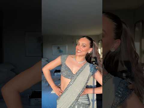 4 days 5 amazing outfits 🪩🩶!!!!!! #indianwedding #wedding #grwm #bollywood