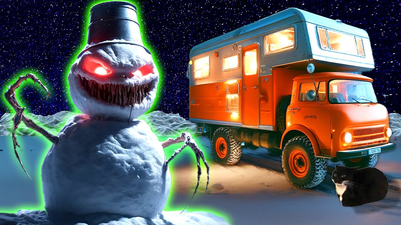 Surviving Evil Snowmen in The Long Drive Mods! ❄️