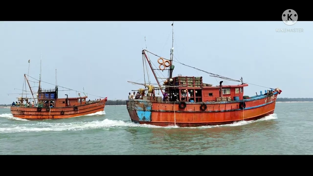 Digha Mohana Fishing Boats 🌊