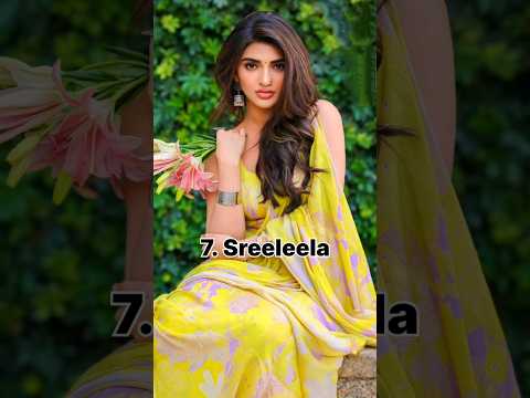 Top 10 most beautiful South Indian actresses in 2024 💯🔥 #top10 #actress #beautiful