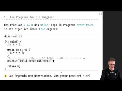 Informatik 2 — Chapter #02 — Video #007 — Repräsentation positiver Integers, Pragma #use "..."