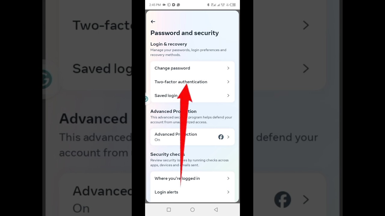 Disable Two-Factor Authentication on Facebook