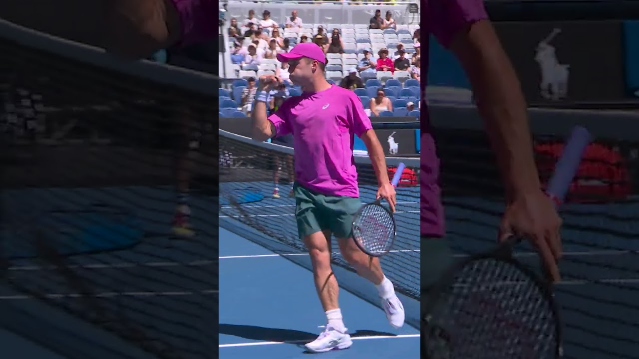 Arthur Fery's Agile Play at Australian Open 🇦🇺