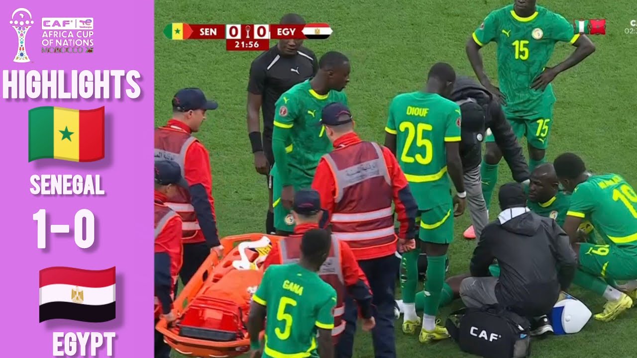 Senegal Beats Egypt 1-0 in AFCON Semi-Final ⚽