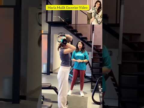 Maria Malik Exercise Video Viral #mariamalik #shorts
