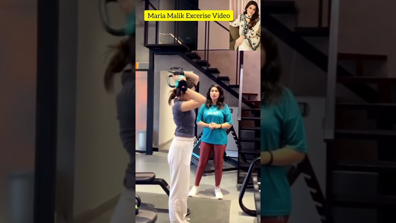 Watch Maria Malik's Viral Workout Routine! 🔥 #mariamalik #shorts