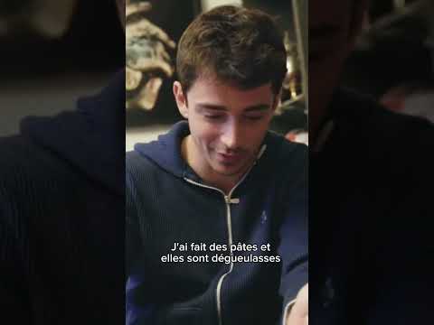 Charles Leclerc vous presente la vraie vie d'un pilote de F1 😂
