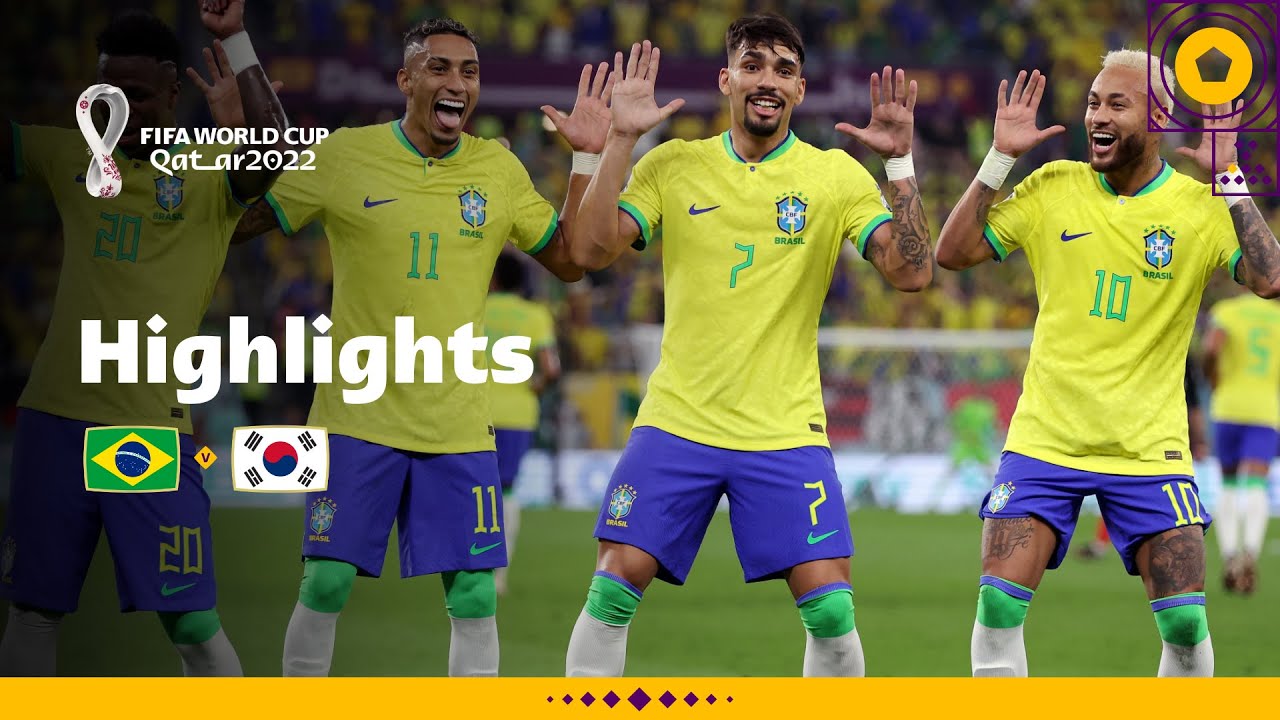 Brazil Showcases Skill Against Korea Republic | FIFA World Cup Qatar 2022 Round of 16