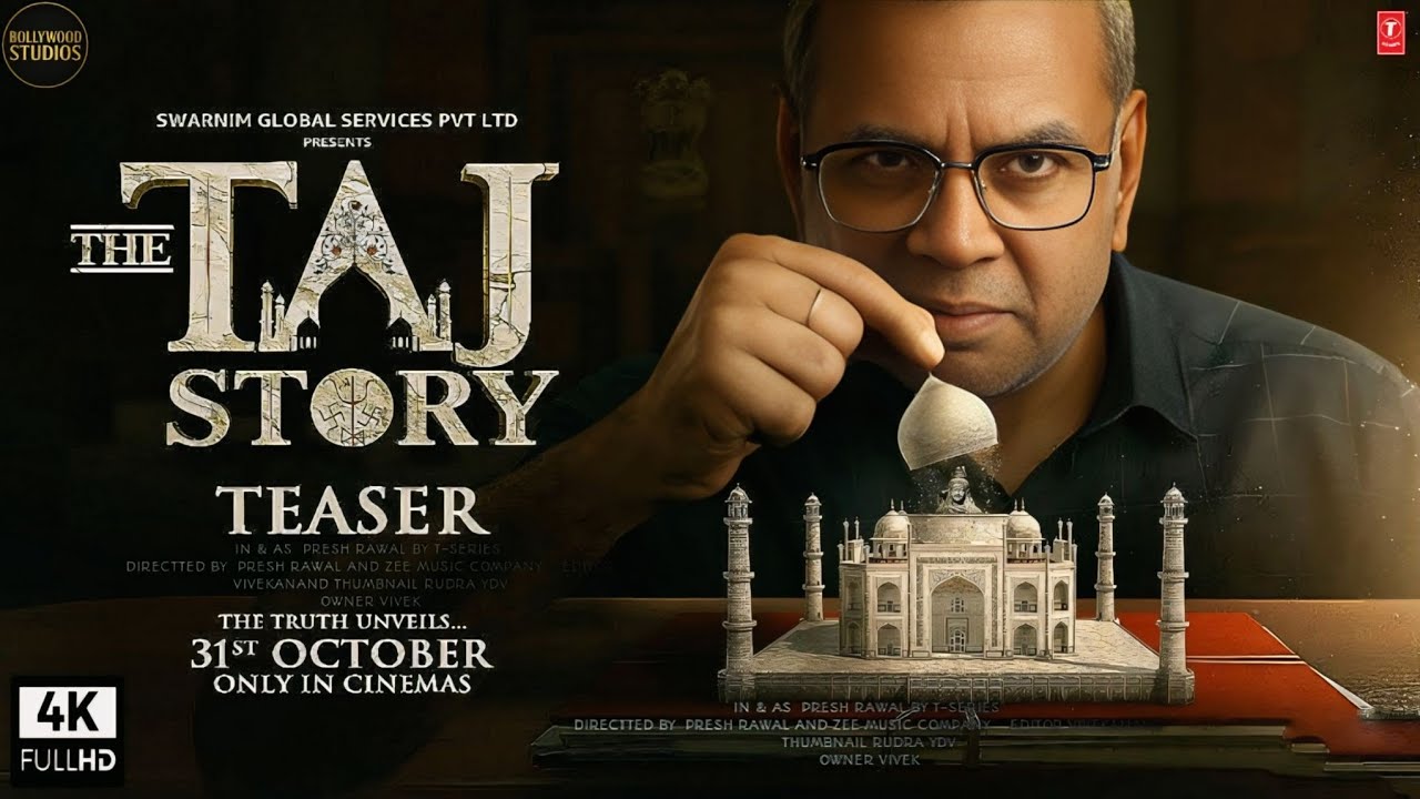 THE TAJ STORY - Official Trailer | Paresh Rawal | Zakir Hussain | Amruta K | Tushar A Geol | #viral