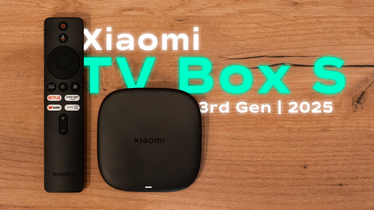 Xiaomi TV Box S 3rd Gen 4K UHD + WiFi 6 🔥