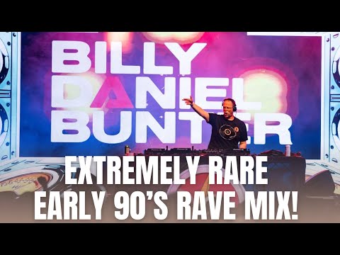 Extremely Rare "90 / 91 / 92" Old Skool Rave Mix - Billy Daniel Bunter