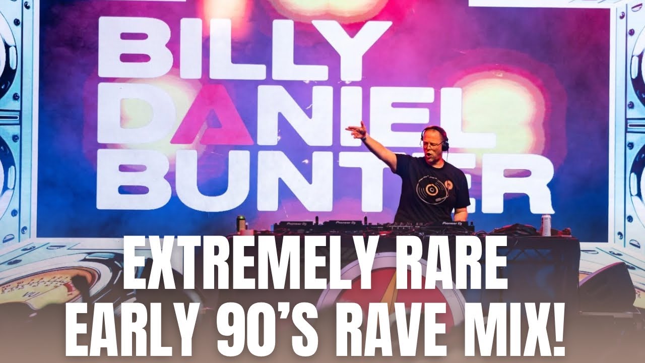 Rare 90s Rave Mix by Billy Daniel Bunter 🎶