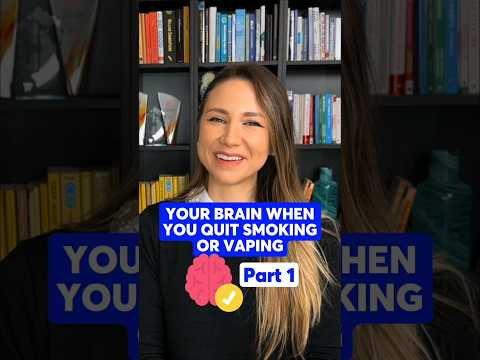 What Happens to Your Brain When You Quit Nicotine (Part 1) #quitsmoking #psychology