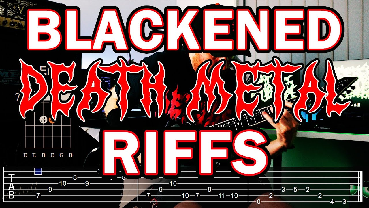 Blackened Death Metal Riffs with Tabs 🎸