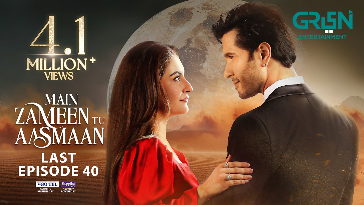 Main Zameen Tu Aasmaan Last Ep 40 (Sub) 8th Jan 2026 | VGO TEL, Happilac & Padel + ISB | Green TV