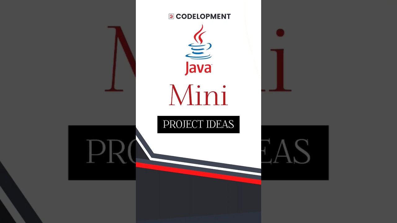 10 Java Mini Project Ideas with Source Code for CSE Students