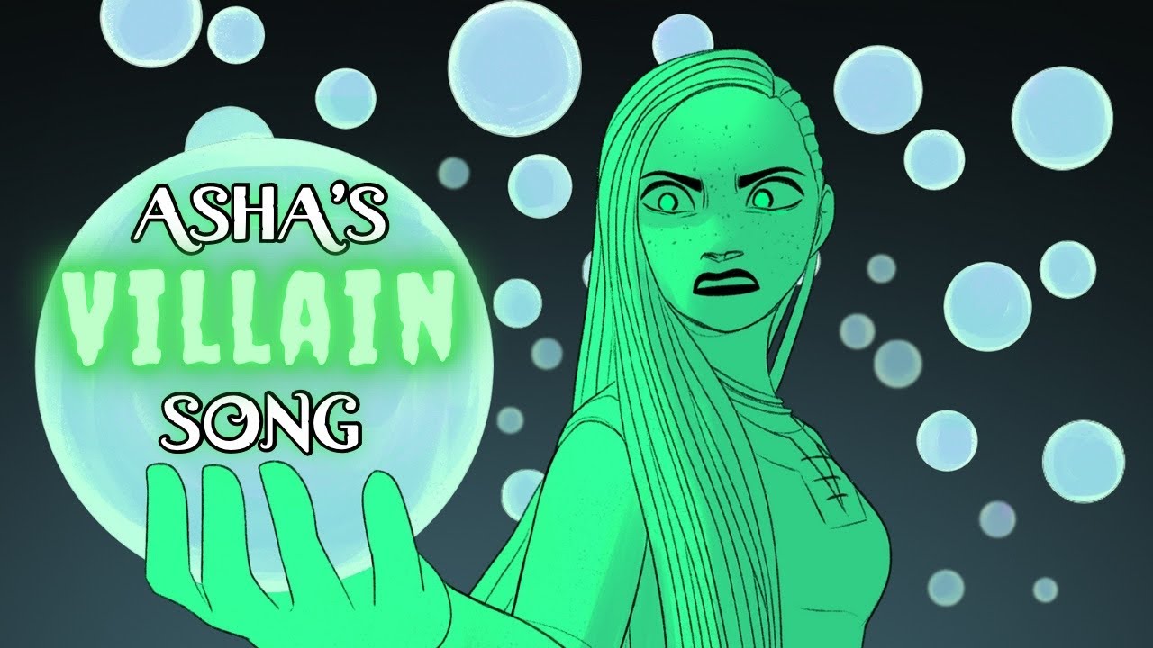 ASHA's Villain Song Animatic | Wish Cover 🎶