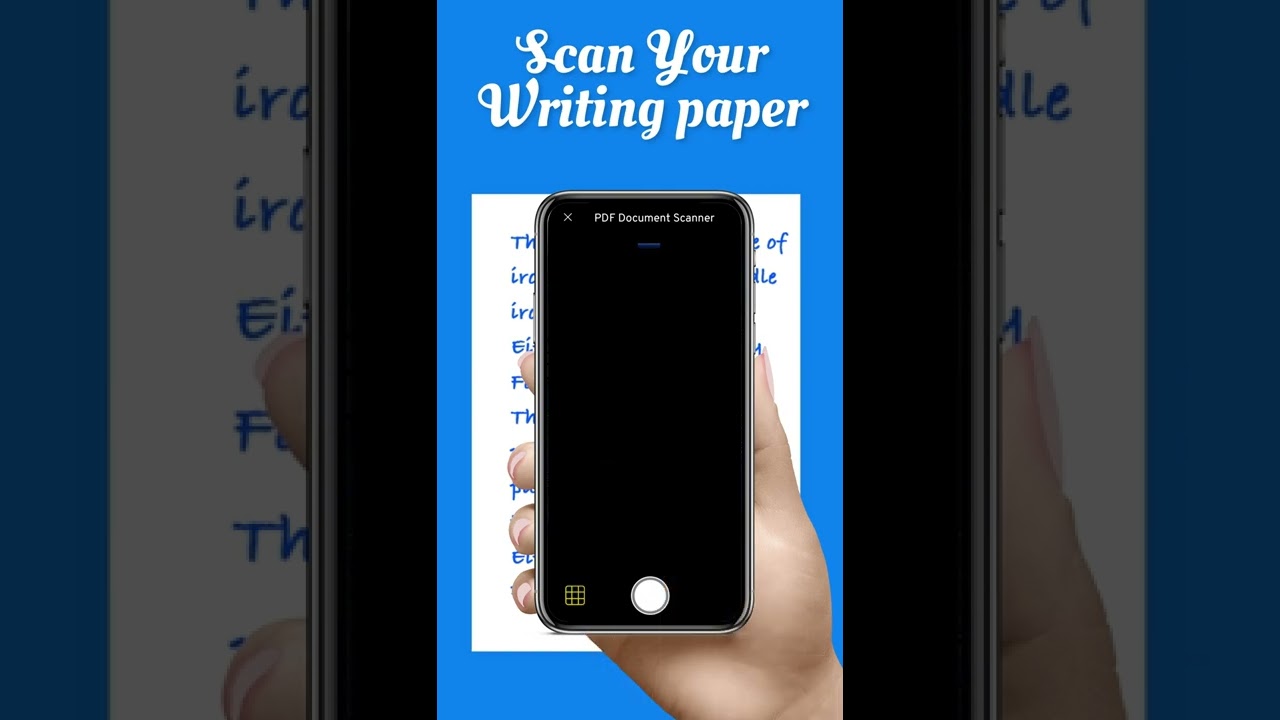 Scan and Convert Papers to PDF with iOS App