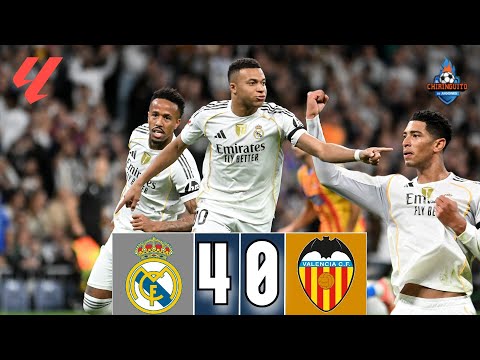 😳🐢  ¡El MADRID y MBAPPÉ HUNDEN al VALENCIA! | Resumen Real Madrid 4-0 Valencia