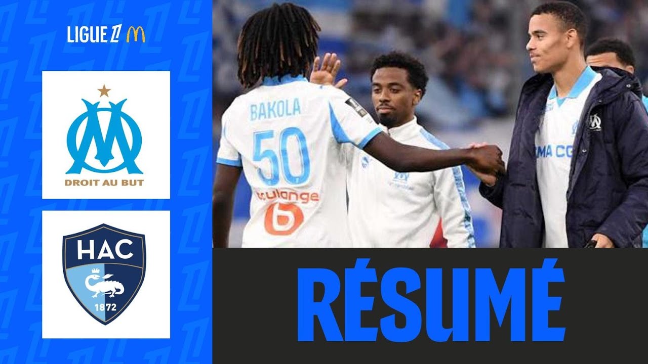 Greenwood's Hat-Trick Powers OM to Dominant 6-2 Win Over Le Havre ⚽