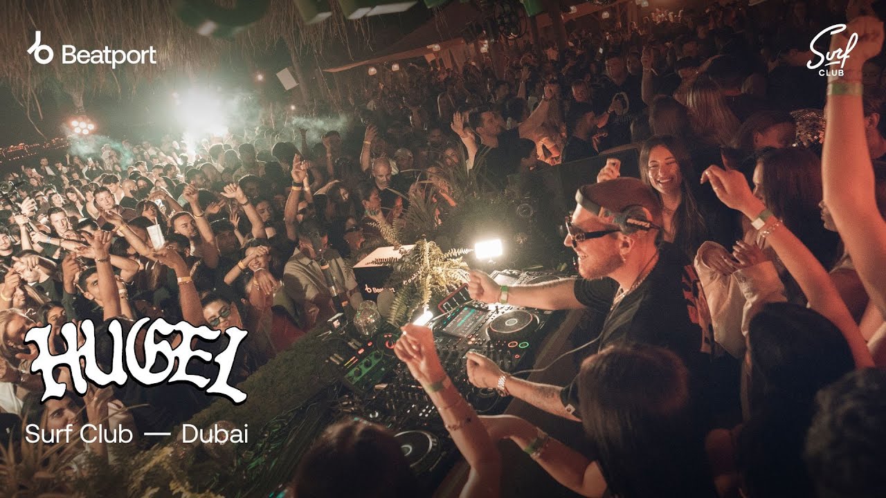Experience HUGEL's Exclusive Live DJ Set at Surf Club Dubai 🎶