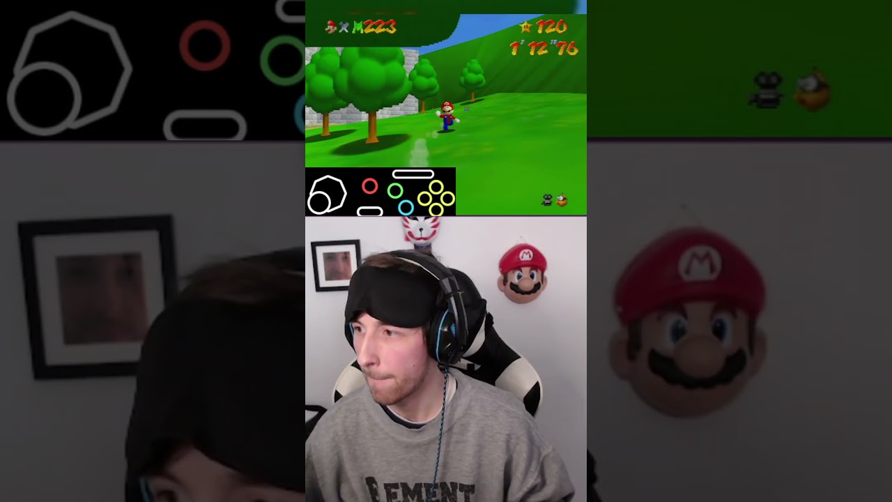 Super Mario 64: Crazy BLJ for Hidden Bridge 🚀