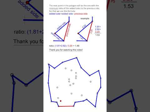 travelling salesman problem solved #geometry #algoritmo #optimizationproblem