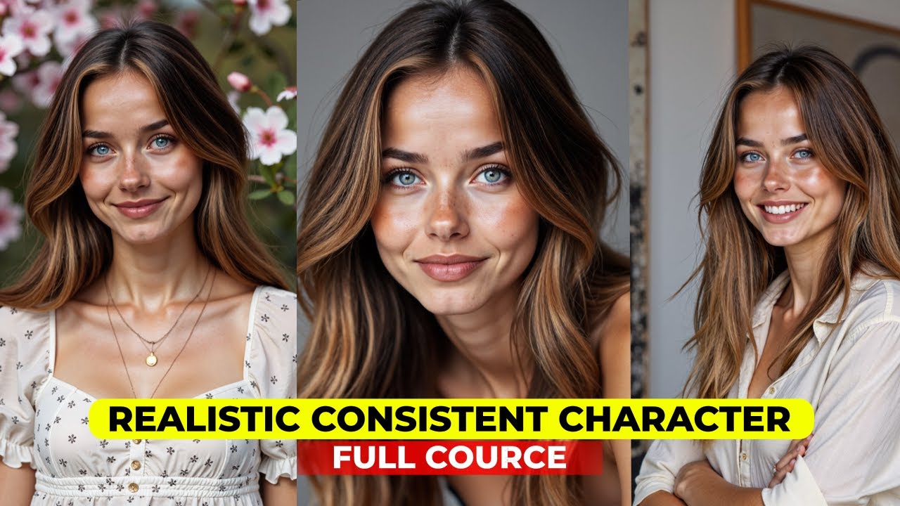 Create Hyper-Realistic Consistent Characters in ComfyUI | Easy 10+ Workflows Tutorial 🎨