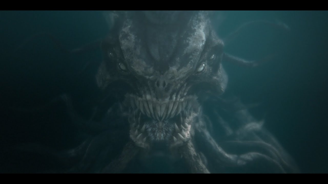 Cthulhu's Mystical Emergence: A Reimagined Scene