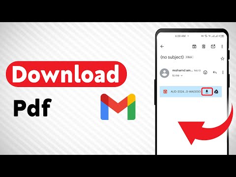 How to Download Pdf on Gmail (Updated)