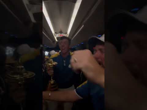 EUROPE’S ON FIRE 🔥 🇪🇺 (📹: Ryder Cup Europe)