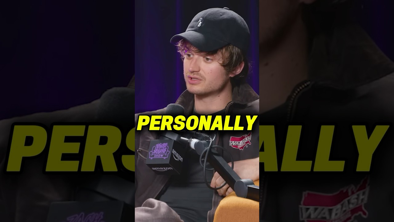 Joe Keery Shares Insights on Portraying Steve Harrington in Stranger Things 🎬