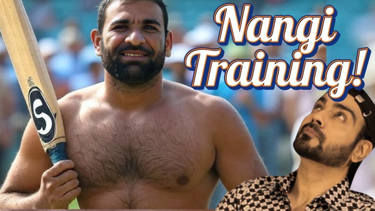 Iftikhar Ahmed's Shirtless Net Practice π