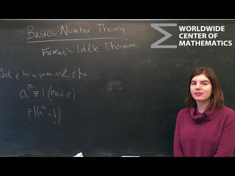 Number Theory: Fermat's Little Theorem