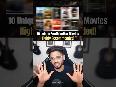 10 Must Watch South Indian movies Hindi dubbed!
