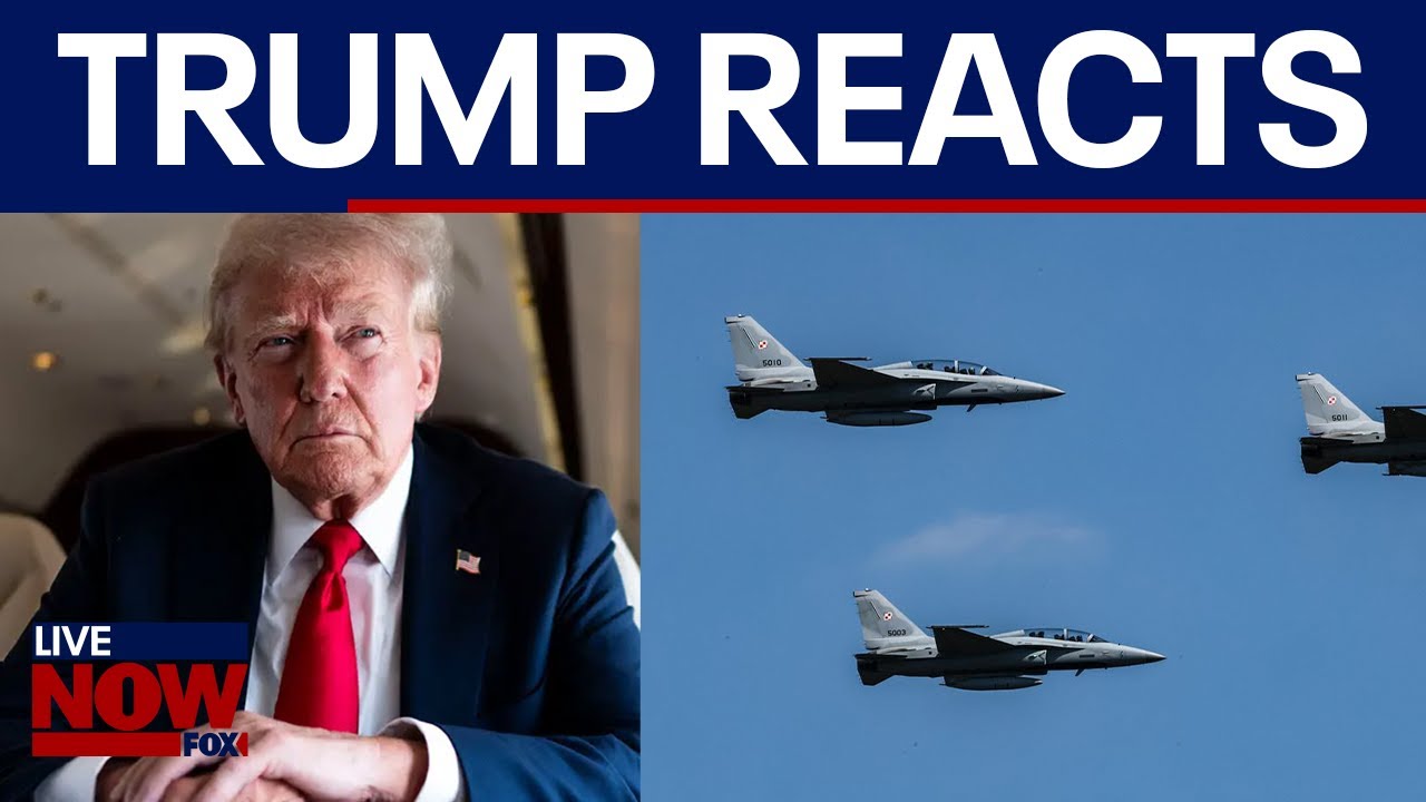 Trump Responds to Russia's Poland Airspace Violation 🚨