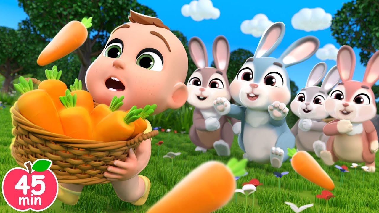 Baby Lala Wakes Sleeping Bunnies & More Lalafun Nursery Rhymes for Kids