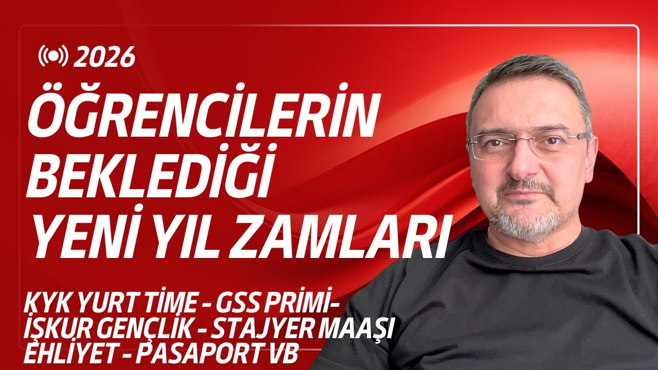 Öğrencilere Yeni Yıl Zammı ve Destekler 🎓