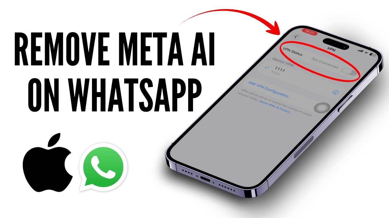 Remove Meta AI from WhatsApp (iPhone & Android) 📱