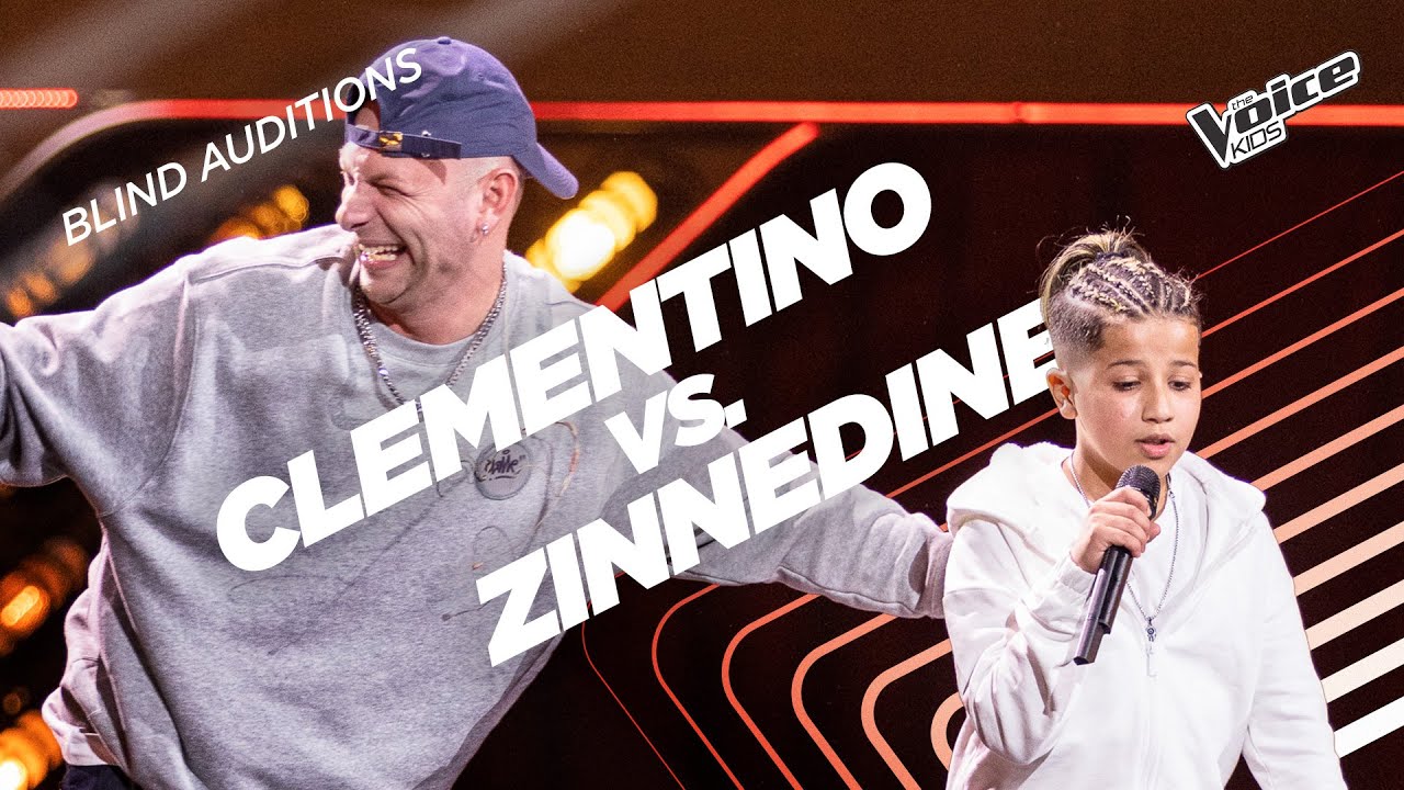 Zinnedine sfida Clementino con un incredibile freestyle | The Voice Kids Italy 🎤