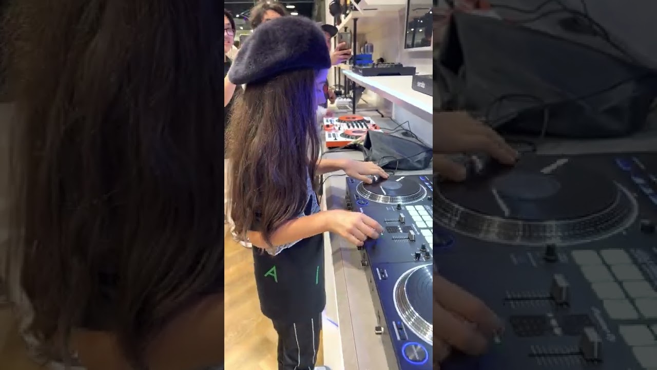 10 Young DJ Michelle Rocks the Pioneer DDJ-REV7 at 10 Years Old 🎧