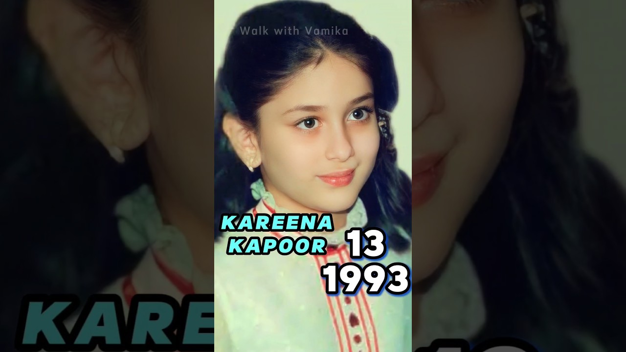 Kareena Kapoor's Incredible Age Transformation (1980-2025) | Her Stunning Life Journey ✨