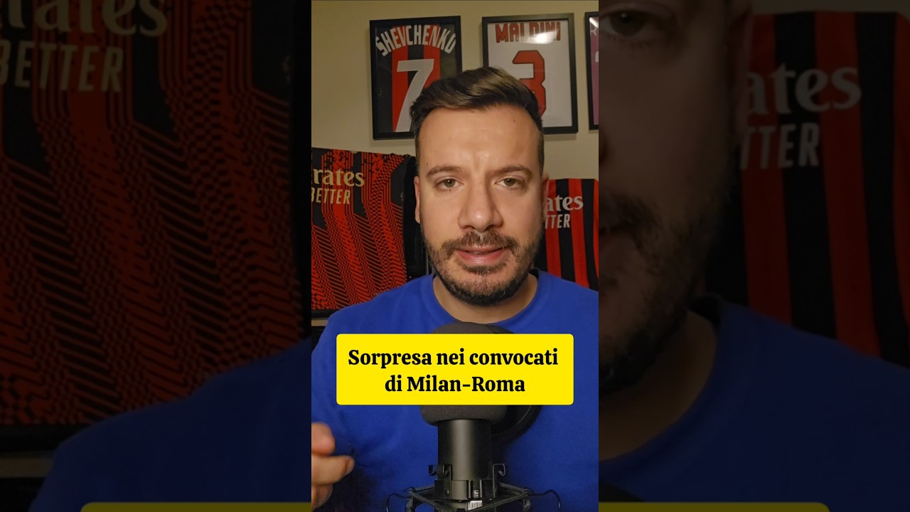 Sorprese nei convocati di Milan e Roma: scopri chi sono Tomori e Jashari! ⚽