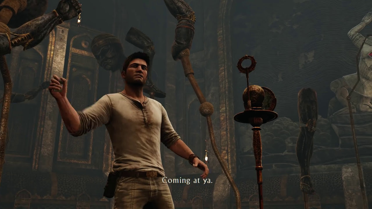 Uncharted 3 Remastered - Chap 11 Statue Puzzle Guide